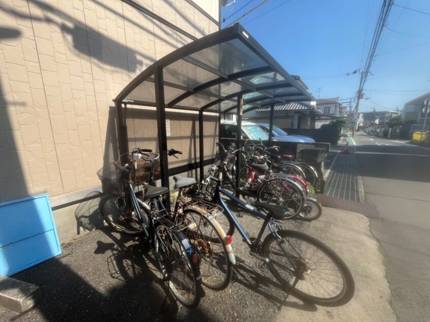 駐輪場 カルム 上ケ原 B棟