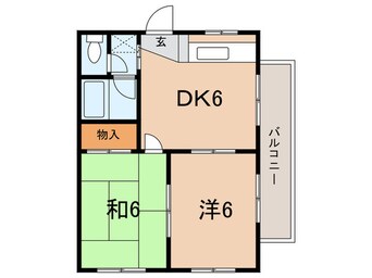 間取図 旭ケ丘伸和ハイツ