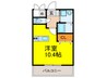 茜苑レジデンス 1Rの間取り