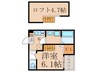 クレインリーベン藤森 1Kの間取り