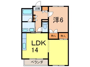 間取図 クランツ沢ノ町