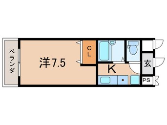 間取図 ｻﾝﾊﾟｰﾃｨｰｸ広野