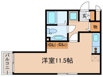 間取図 セジュ－ル夙川