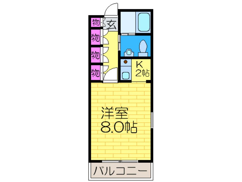 間取図 カーサ・マニエラ