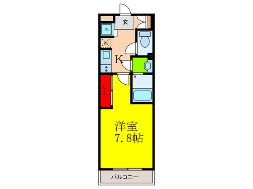 間取図 MASU no 茨木