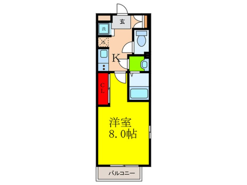 間取図 MASU no 茨木