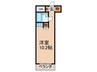 シンコ－メゾン扇町 1Rの間取り