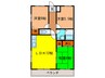 ラークコート山本 3LDKの間取り