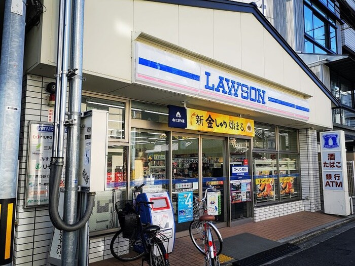 ローソン高辻柳馬場店(コンビニ)まで90m ウィステリア