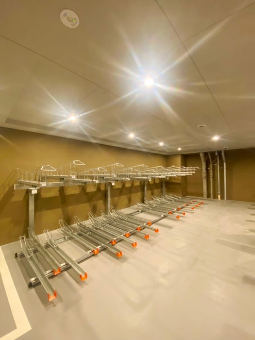 駐輪場 リアライズ天満橋