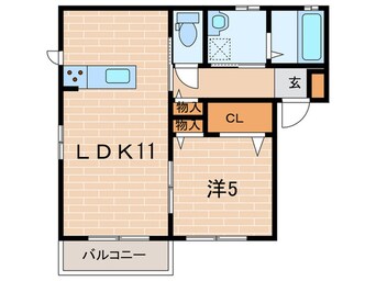 間取図 エムロイヤルⅢ