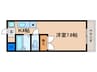 プリマベーラ瀬田 1Kの間取り