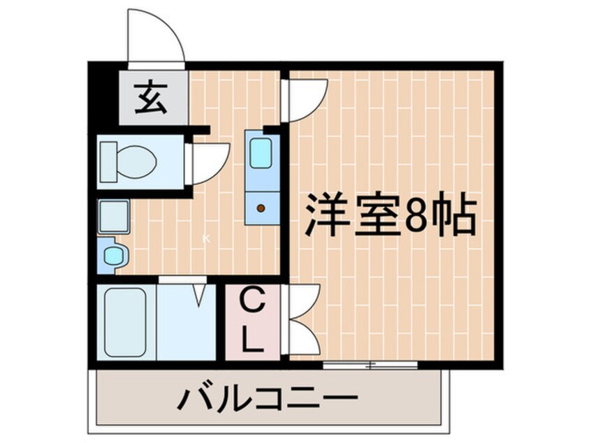 間取図 ティエスビル