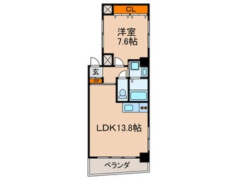 間取図 アルデ－ルヒル内久宝寺