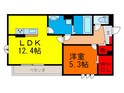 Present Well D-roomの間取図