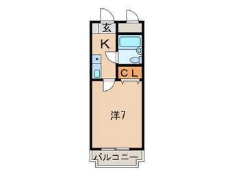 間取図 ベルカンポ曙