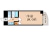 ラ・フロ－ル小山 1Kの間取り