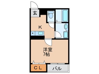 間取図 ライトコート十三元今里