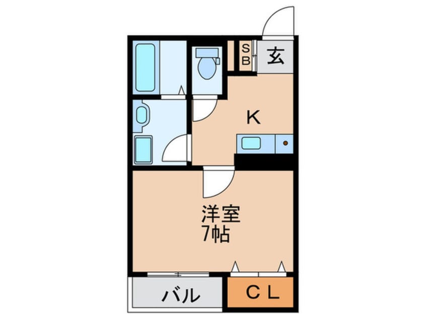 間取図 ライトコート十三元今里