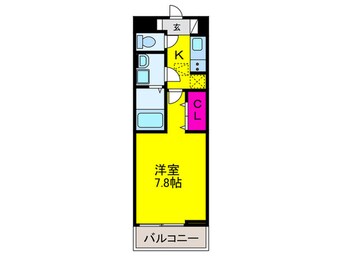 間取図 グランディール鳳