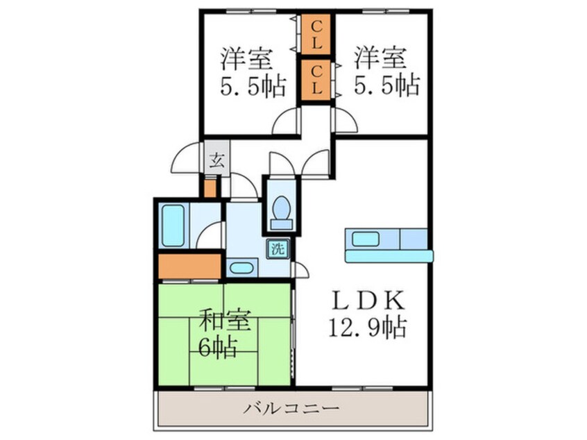 間取図 ノ－ルヴァ－グ