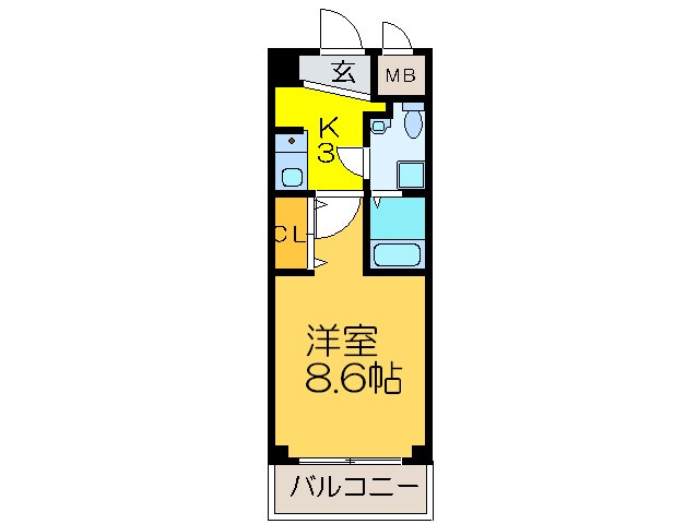 間取り図 プラディオ徳庵セレニテ