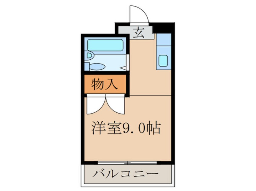 間取図 サンリット西川