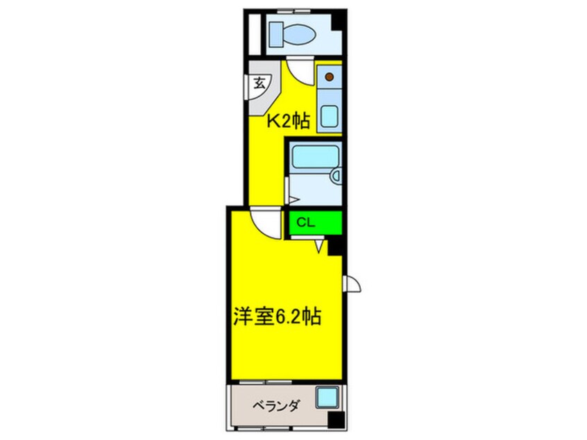 間取図 ＦＫビル