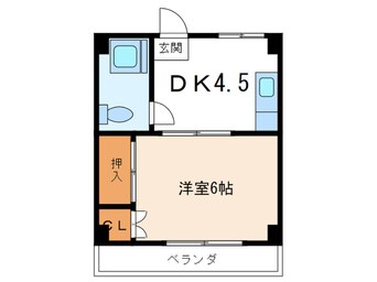 間取図 ドミトリ－本山