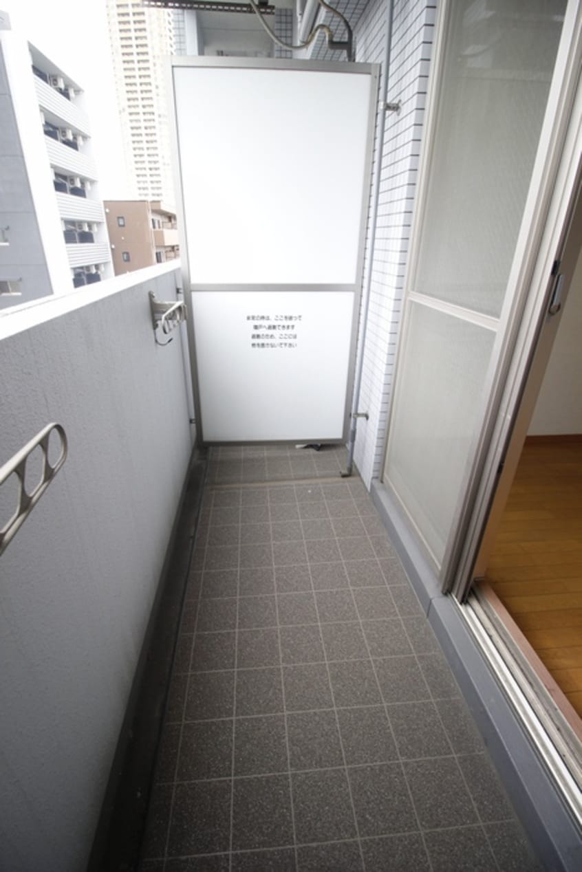 ベランダ・バルコニー ｴｽﾃﾑｺｰﾄ難波ﾐｭｰｽﾃｰｼﾞ(603)