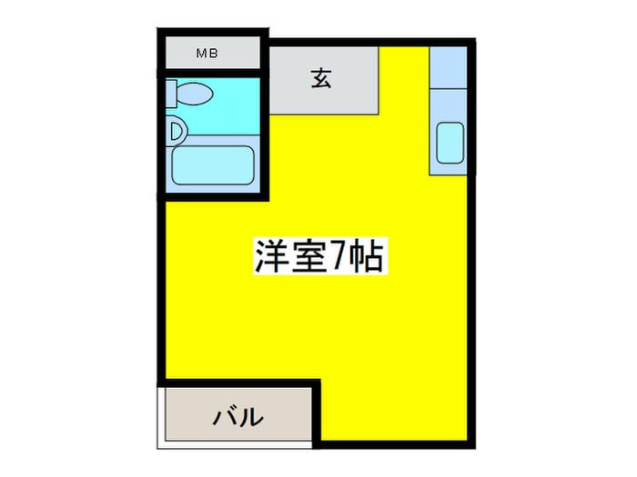 間取り図 ハイツ南の風