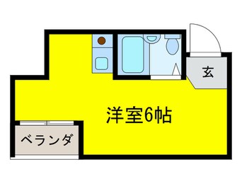 間取図 ハイツ南の風