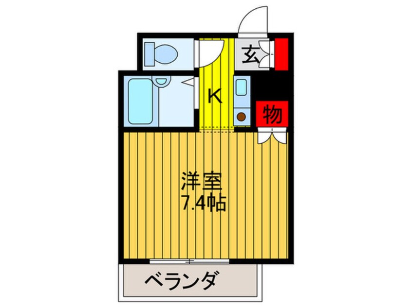 間取図 扇商事マンション