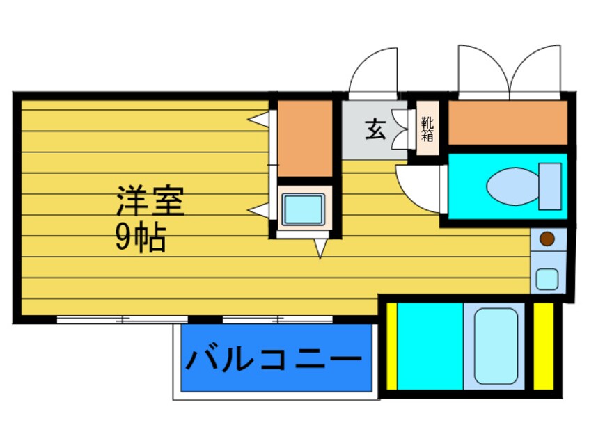 間取図 リバティビル坂井