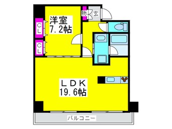 間取図 セントラル堺東