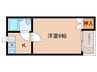 コーポ未麗等持院 1Kの間取り