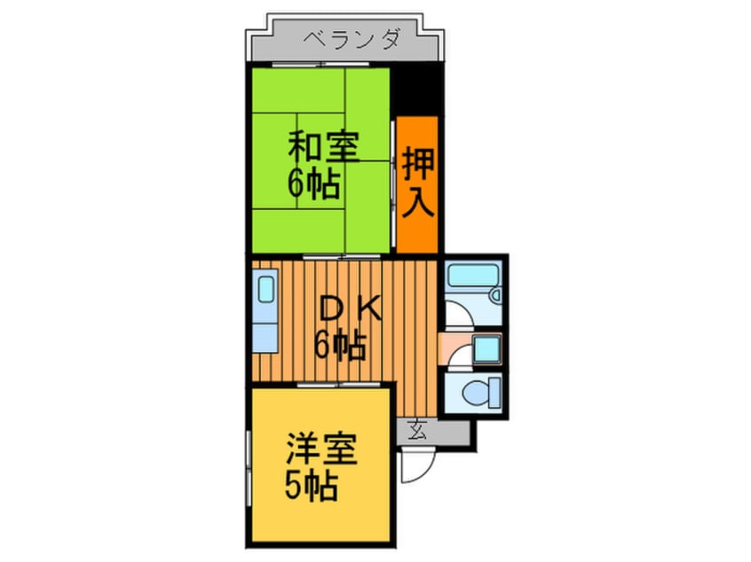 間取図 サンシャイン淀