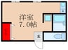 ヤマモトビル 1Rの間取り