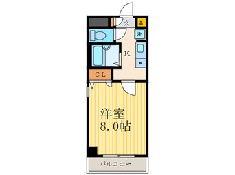 間取図 カーサクレール