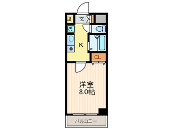 間取図 カーサクレール