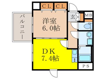 間取図 オクトレーベン新大阪