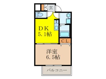 間取図 オクトレーベン新大阪