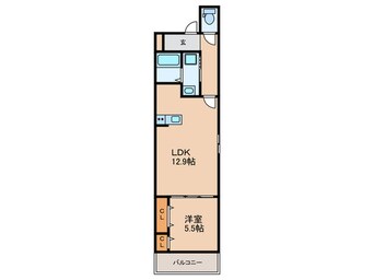 間取図 仮)フジパレス池浦町４丁目B棟
