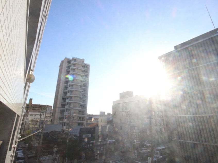 室内からの展望 ジョイテル阿倍野