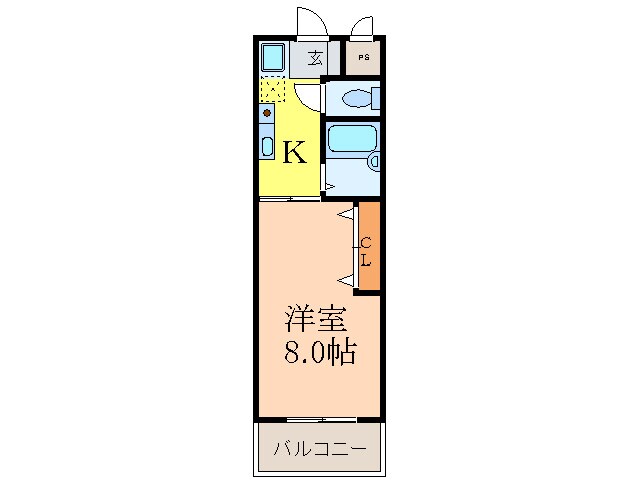 間取り図 パレ緑地公園