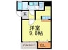 サニ－コ－トオオクボ 1Rの間取り