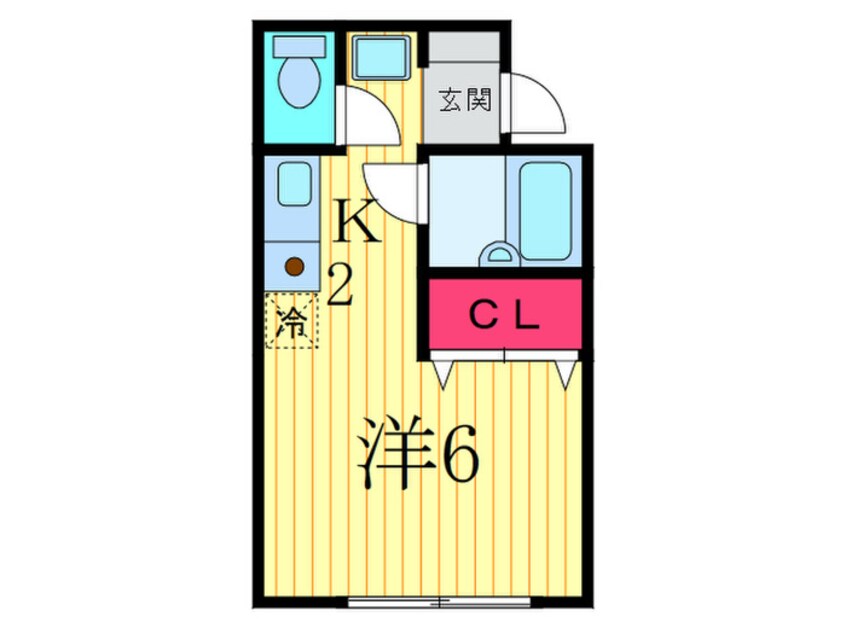 間取図 カルトンハイツ