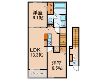 間取図 カーサ　フェリーチェ
