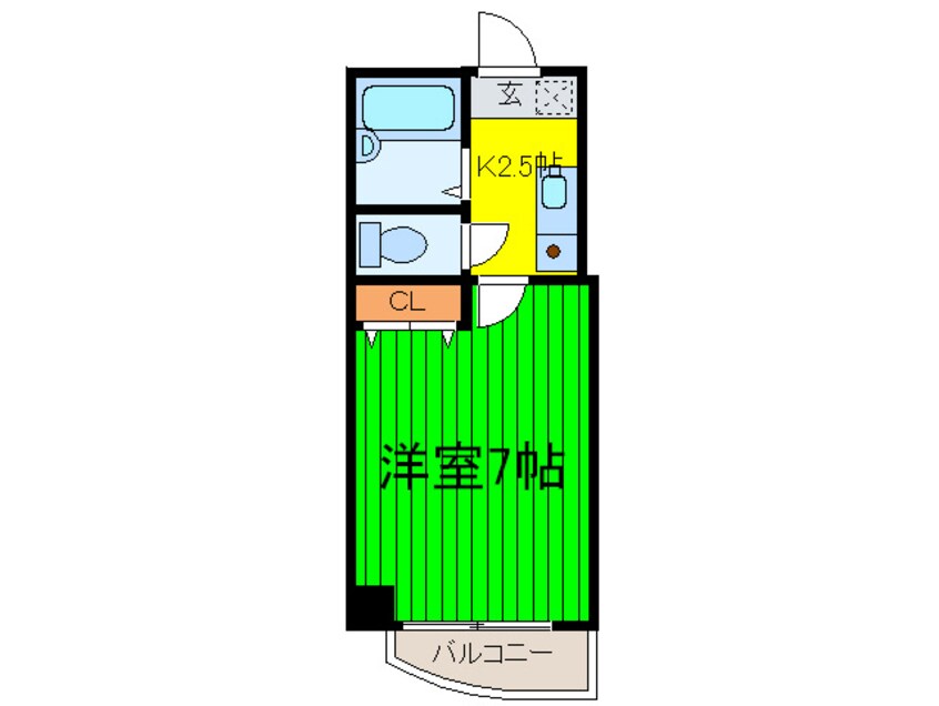 間取図 ＥＴＣ大宮Ⅰ