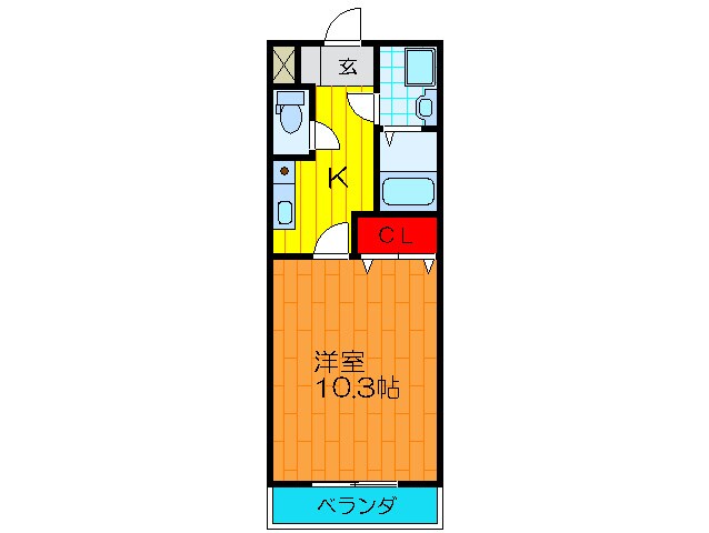 間取り図 コンフォール柳田